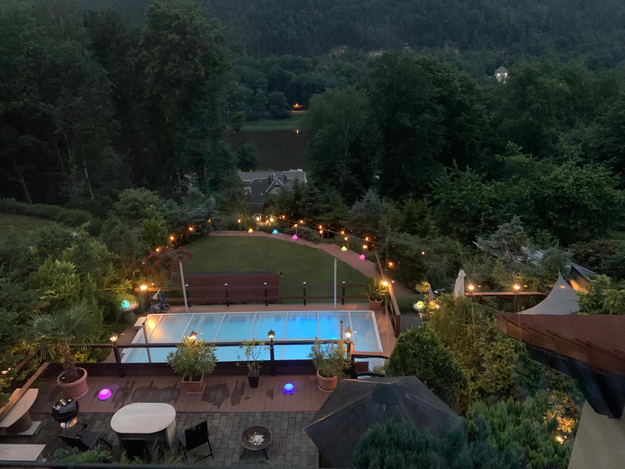 Ferienwohnung 1 Festungsblick 柯尼希施泰因易北 外观 照片