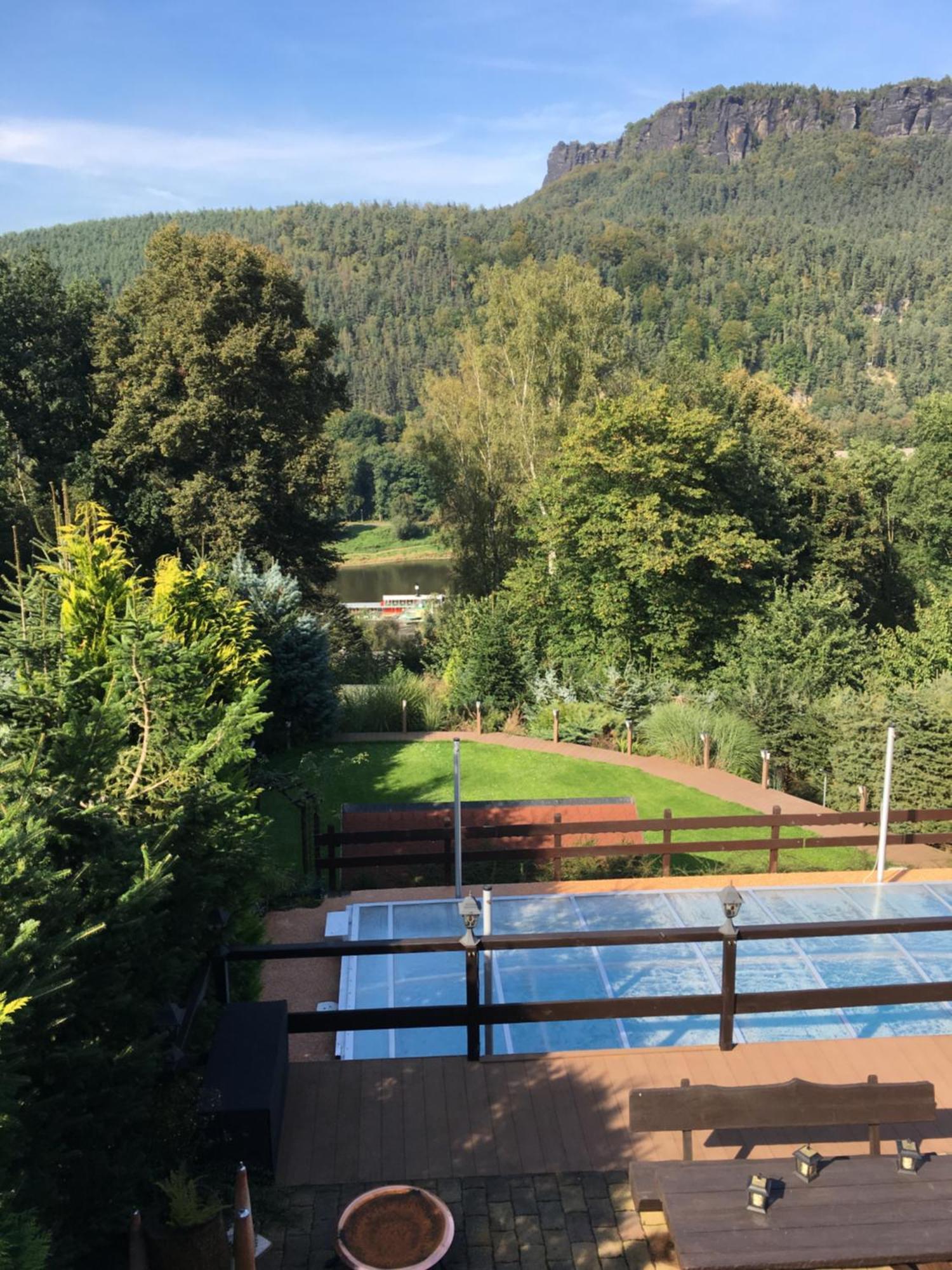 Ferienwohnung 1 Festungsblick 柯尼希施泰因易北 外观 照片