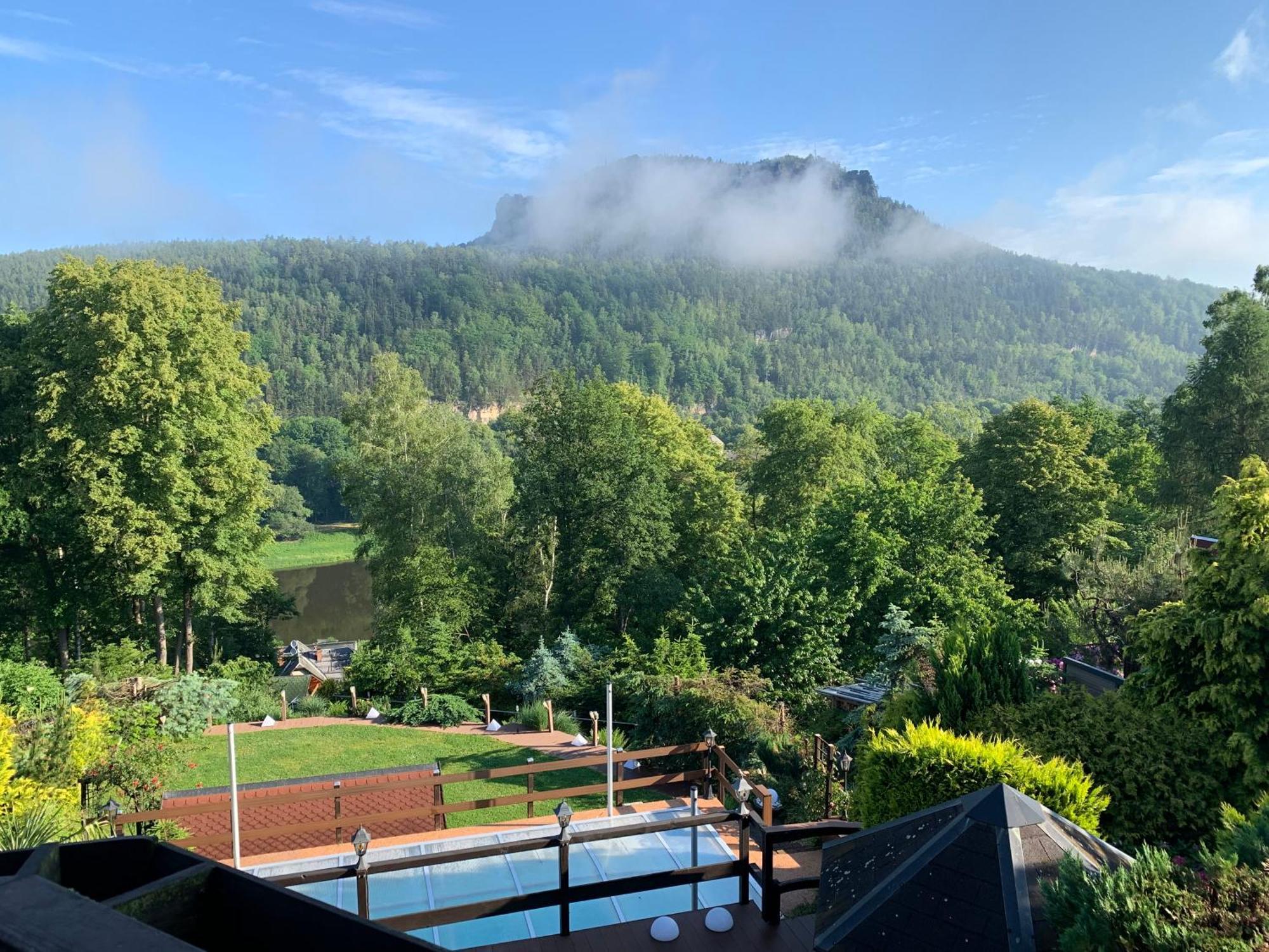 Ferienwohnung 1 Festungsblick 柯尼希施泰因易北 外观 照片