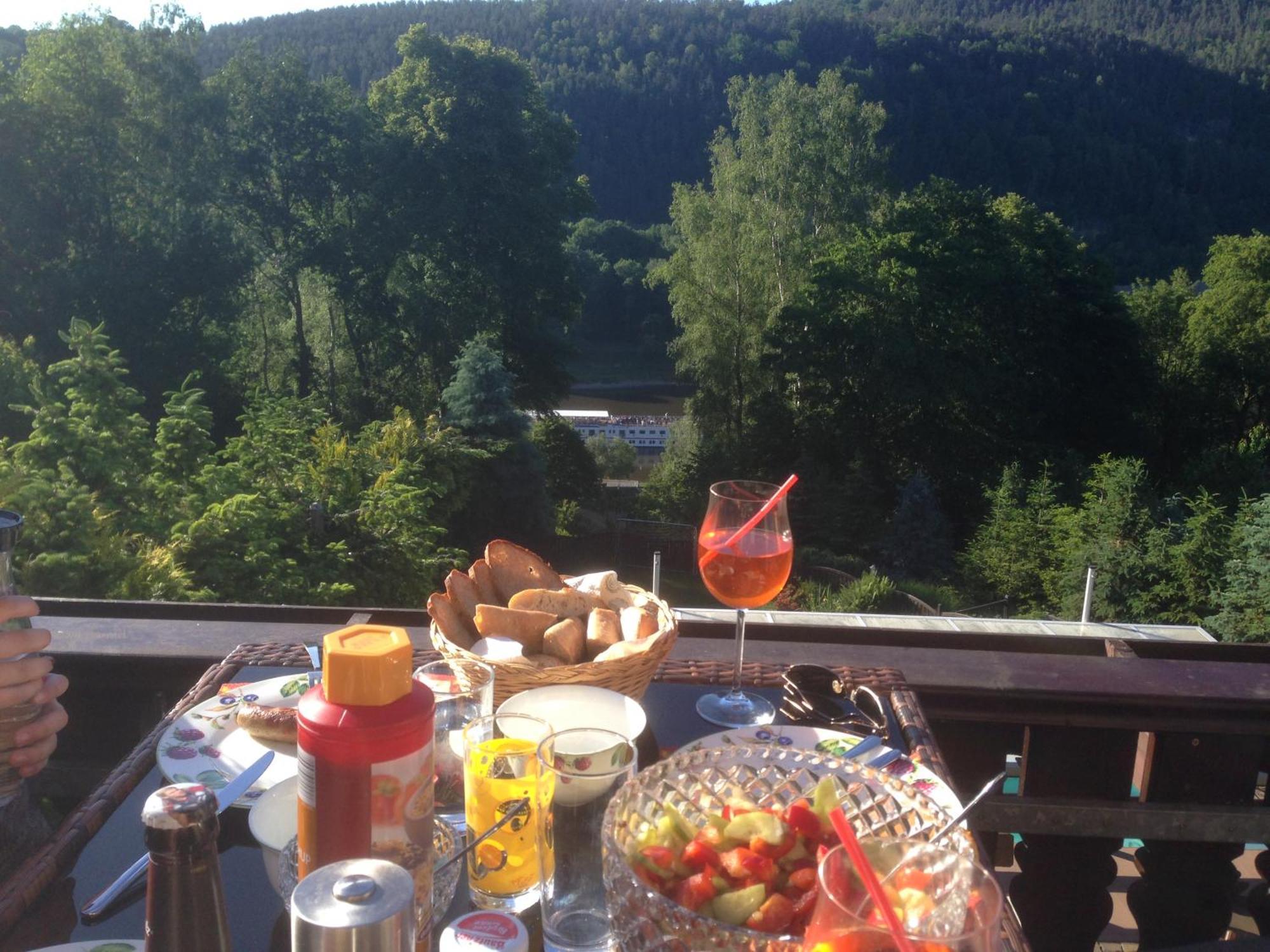 Ferienwohnung 1 Festungsblick 柯尼希施泰因易北 外观 照片